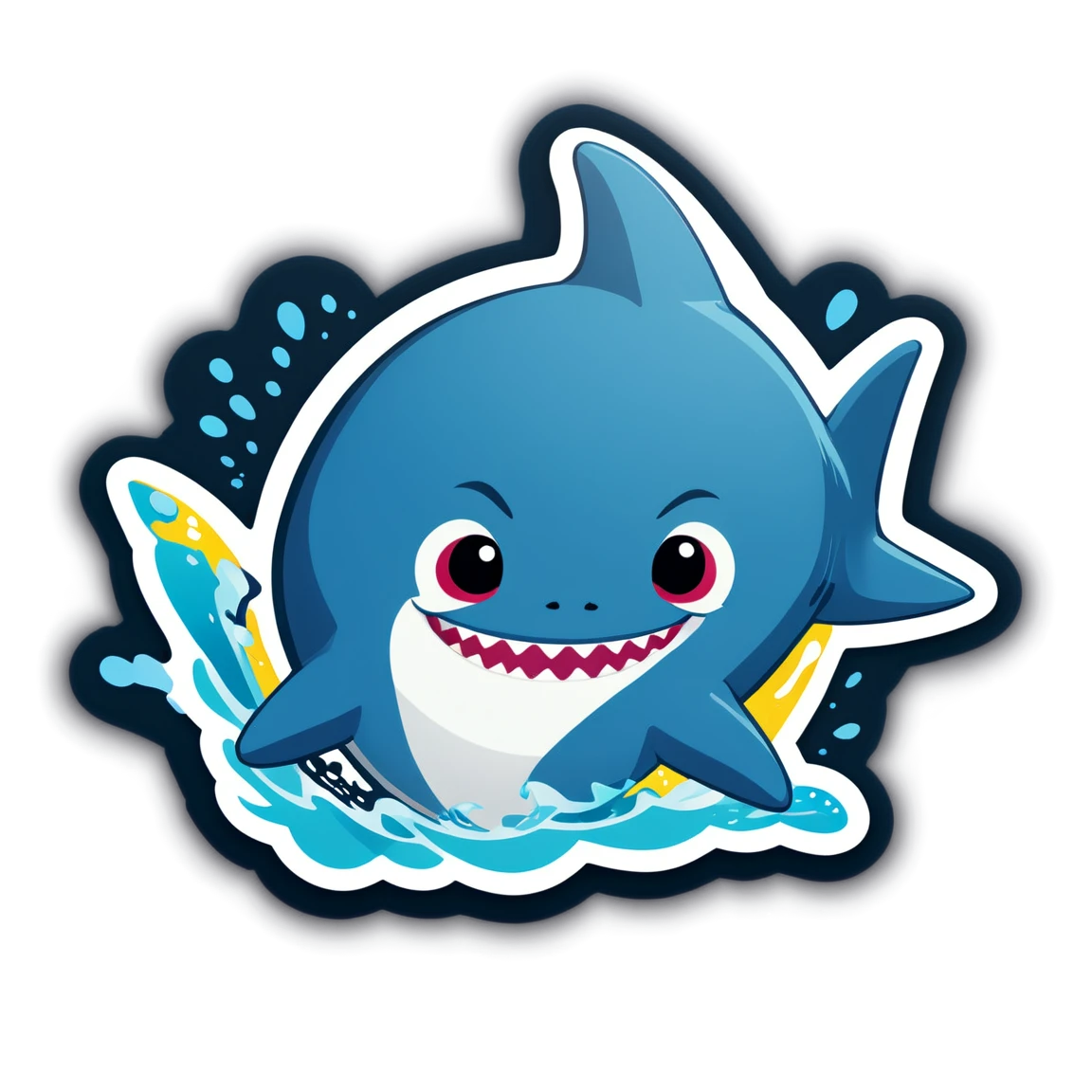 Baby Shark dancing, Baby Shark sticker