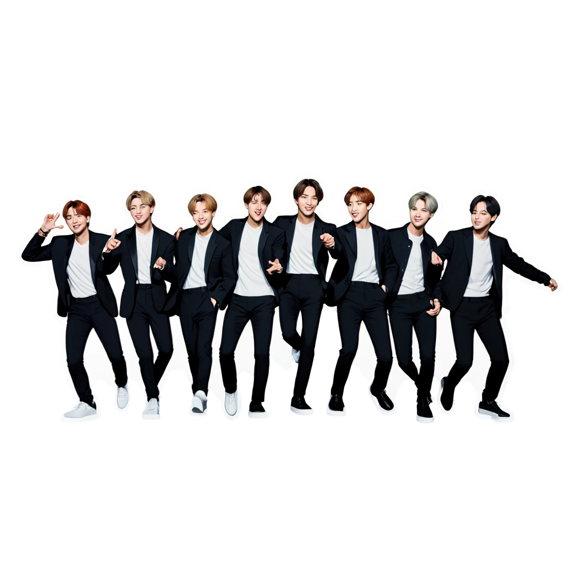 Bts sticker dancing