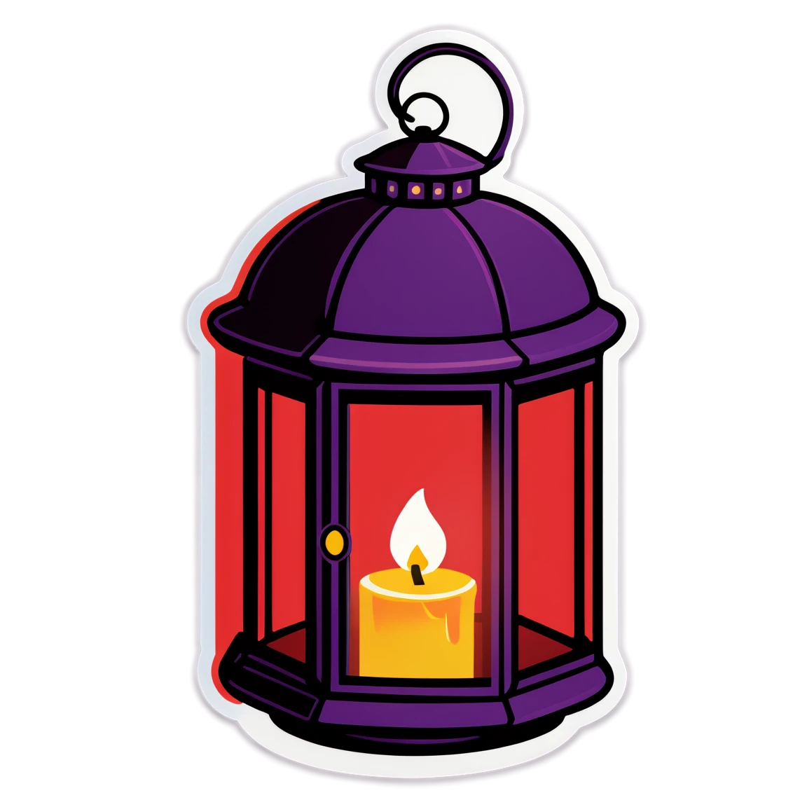 Candle sticker, lantern