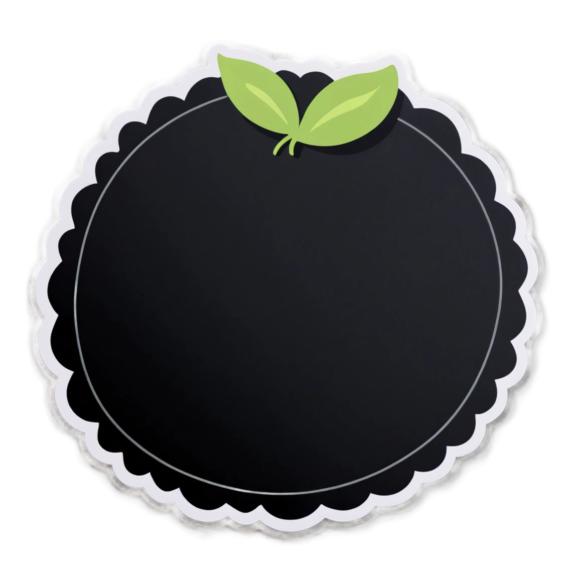 Chalkboard sticker reusable, eco-friendly chalkboard sticker