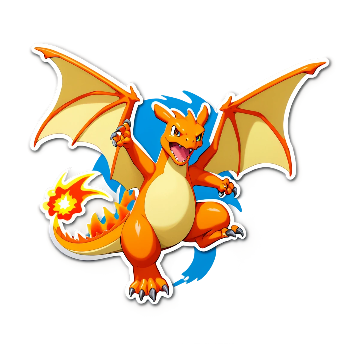 Charizard spreading wings, Charizard sticker