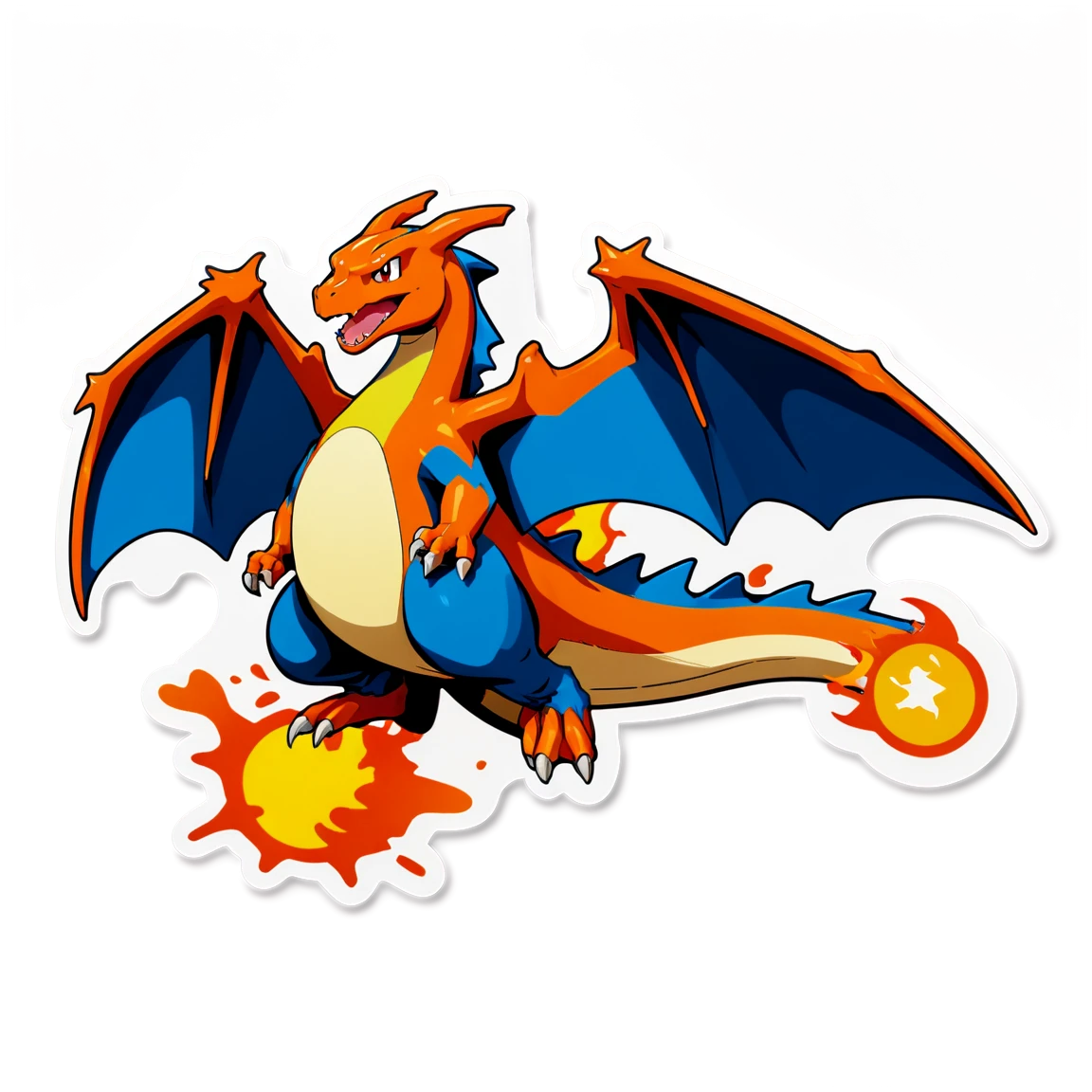 Charizard flying, Charizard sticker