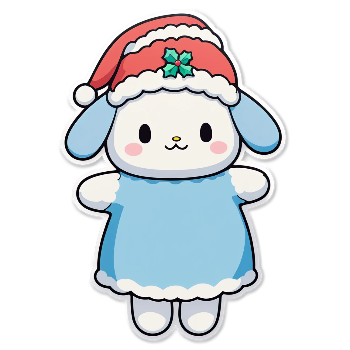 Cinnamoroll Christmas sticker