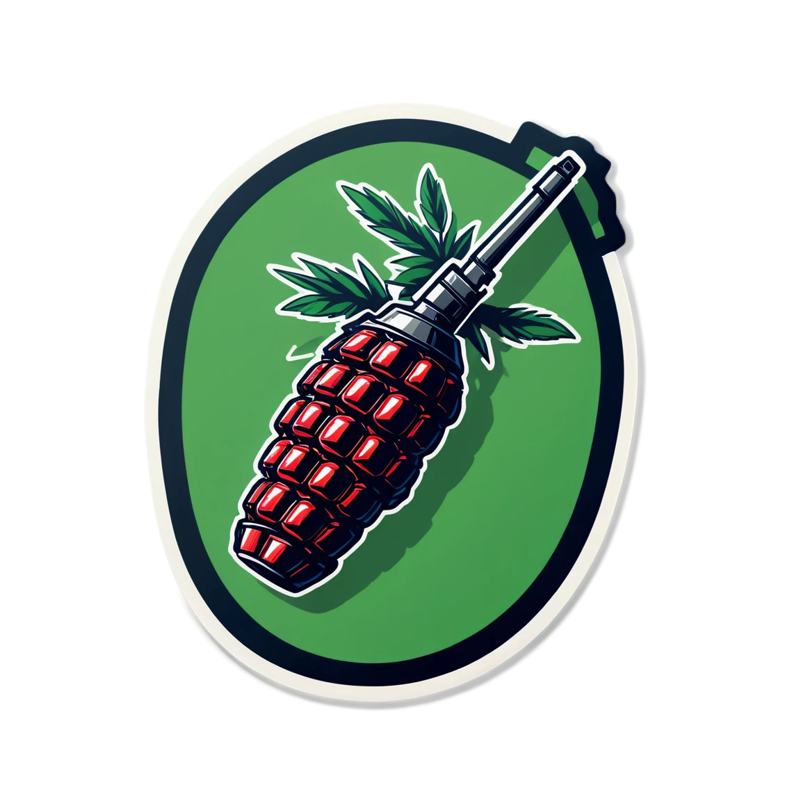 CS2 sticker with grenades