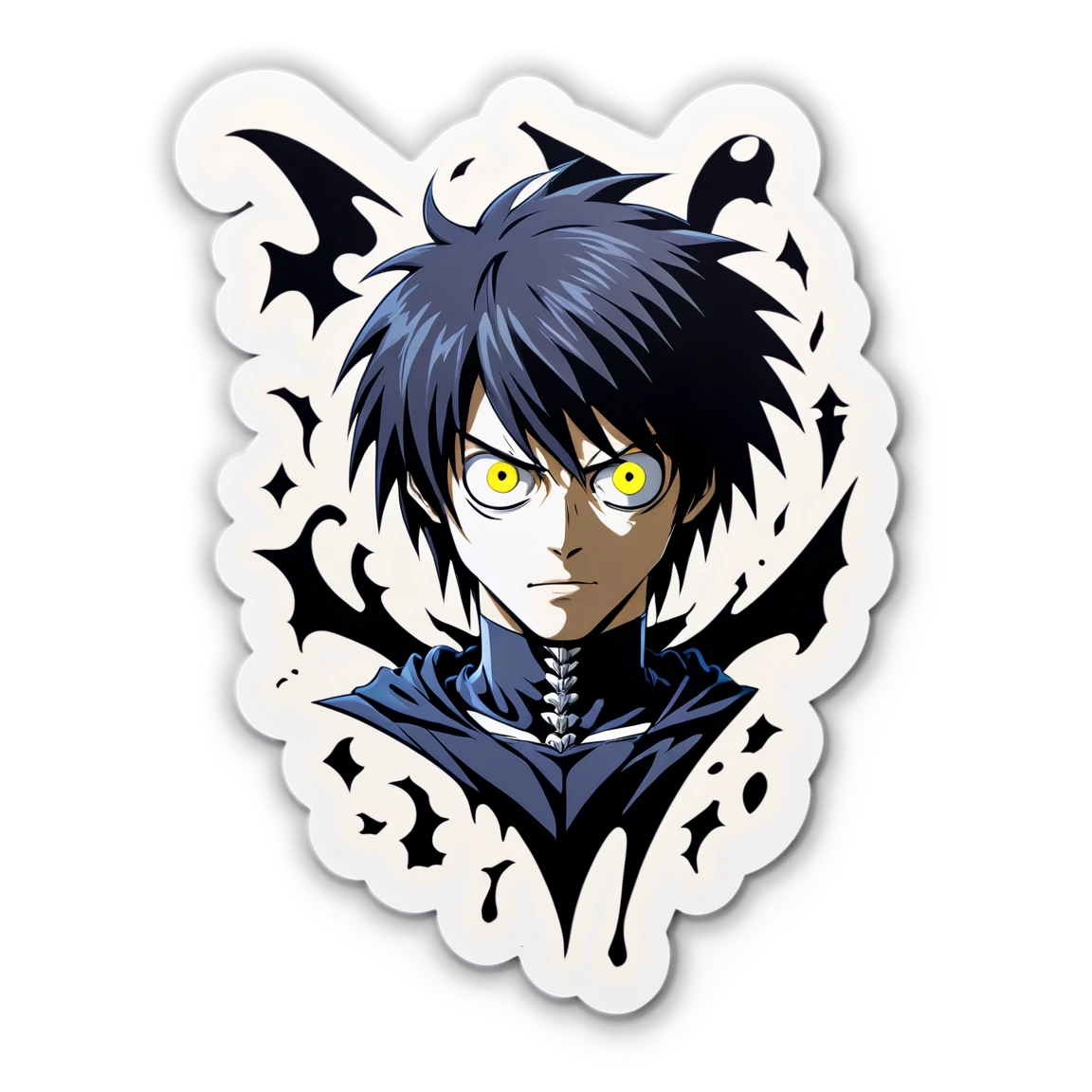 Death Note sticker with L