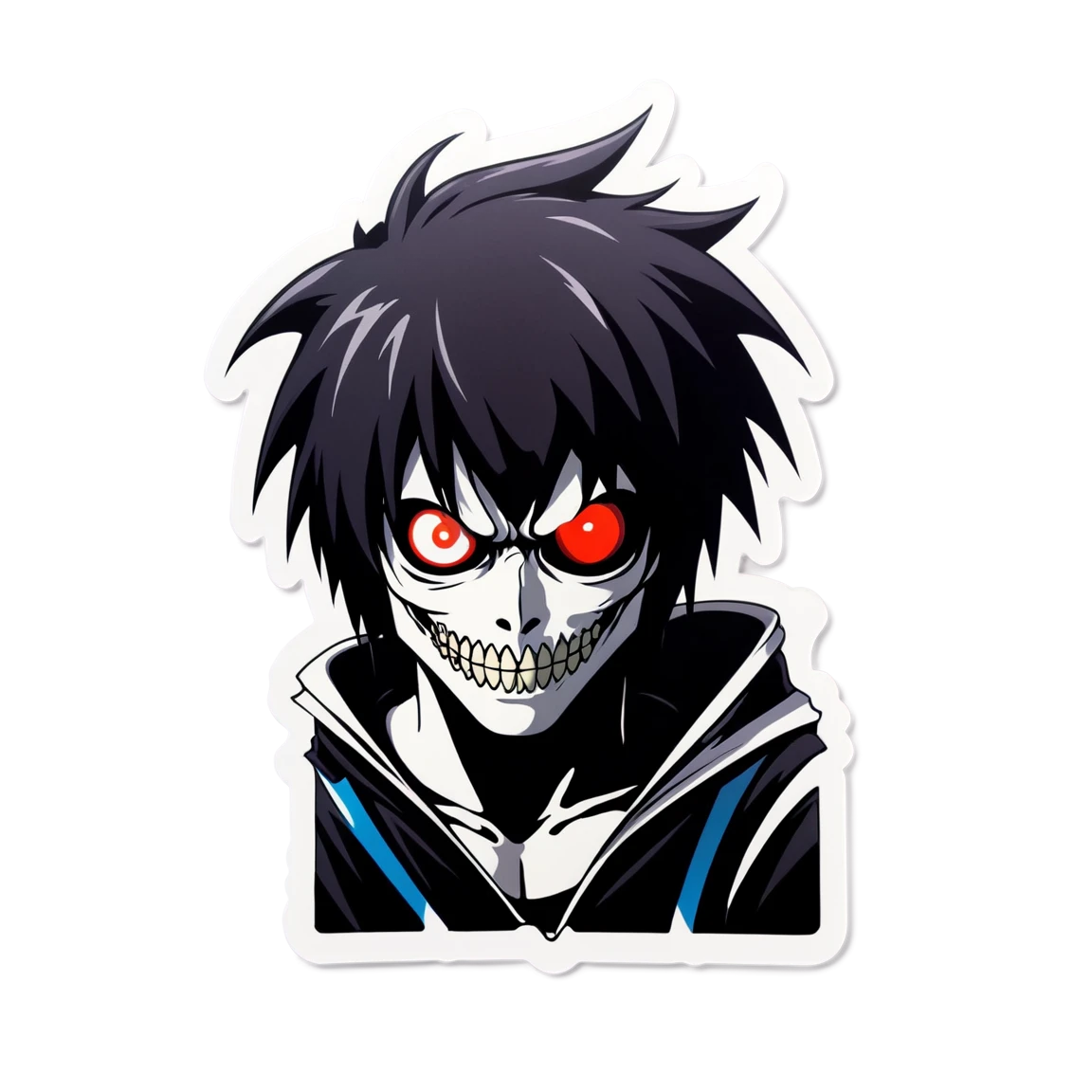 Death Note sticker with Death Note notebook