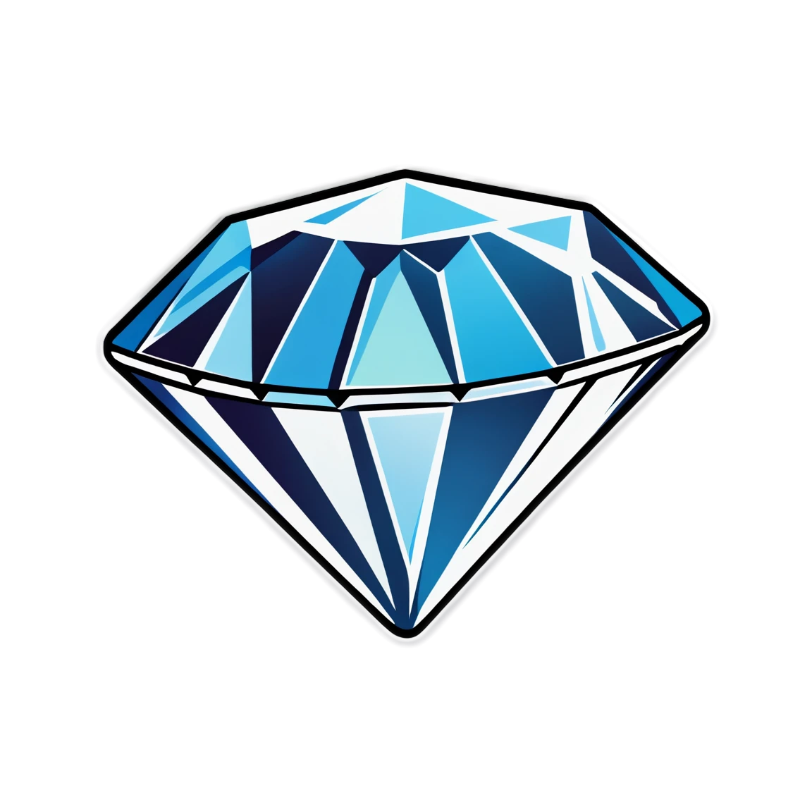 Diamond sparkling, diamond sticker