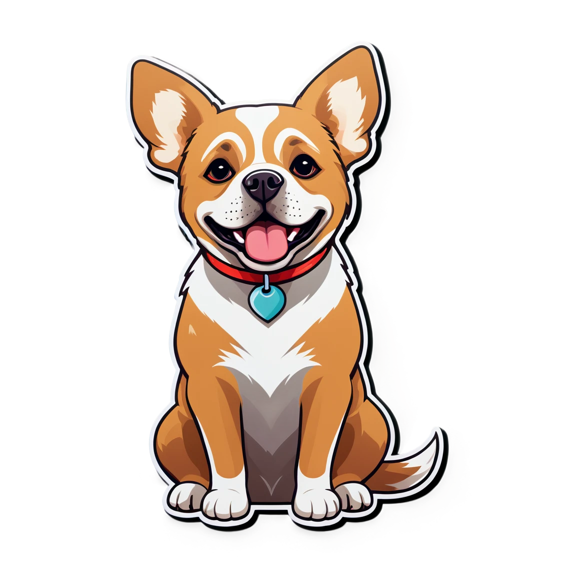 dog stickers example