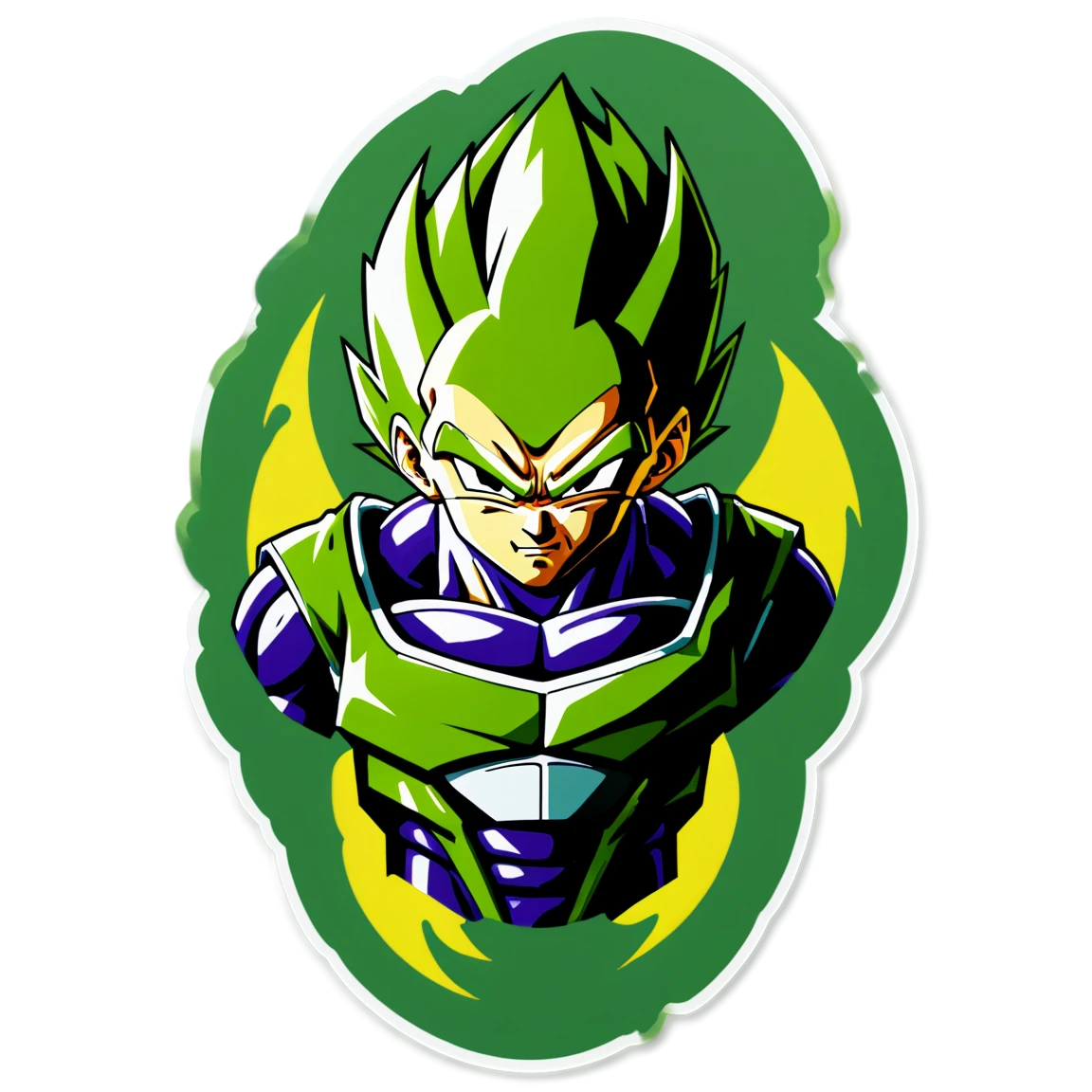 Dragon Ball Z Perfect Cell sticker, Dragon Ball Z sticker