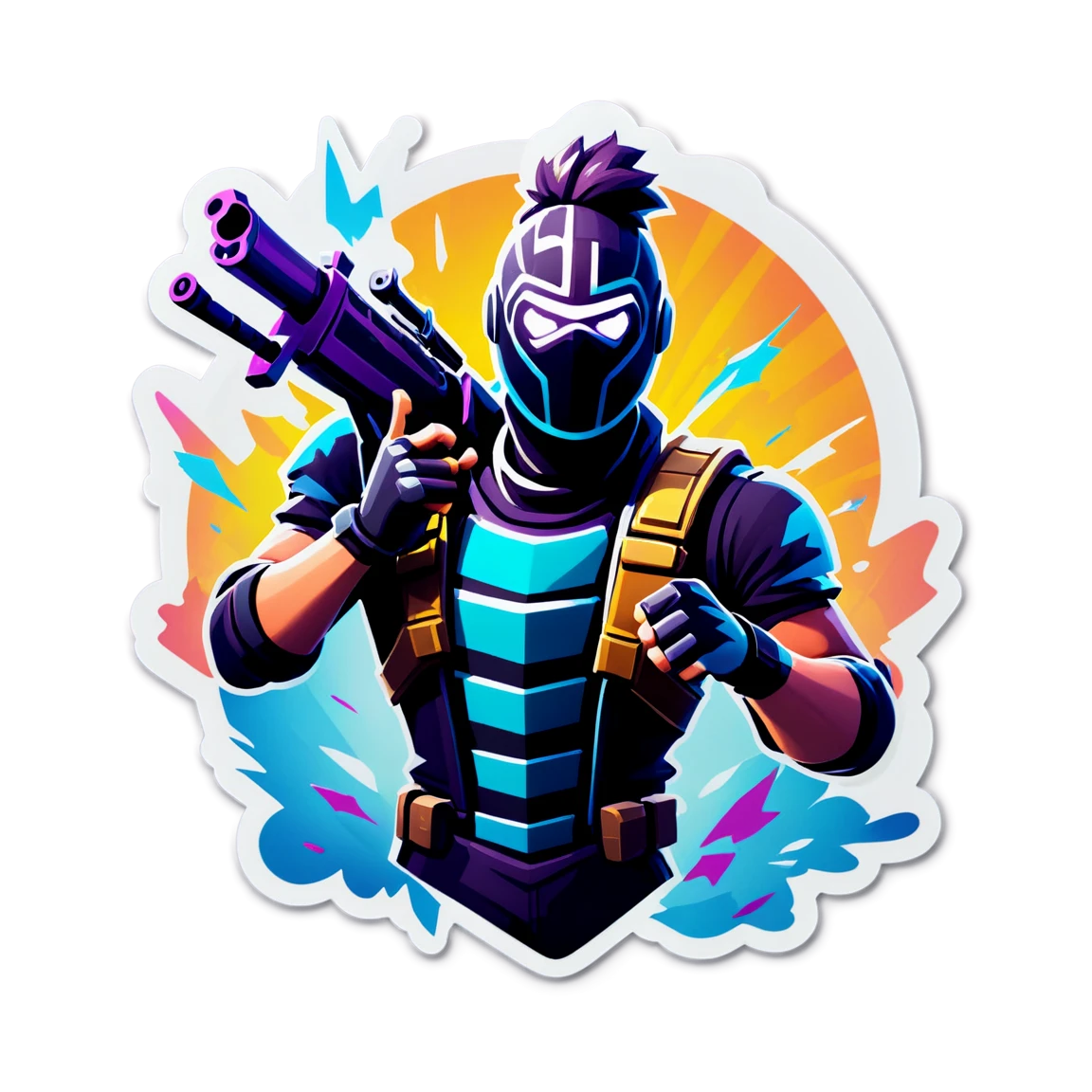 fortnite stickers example