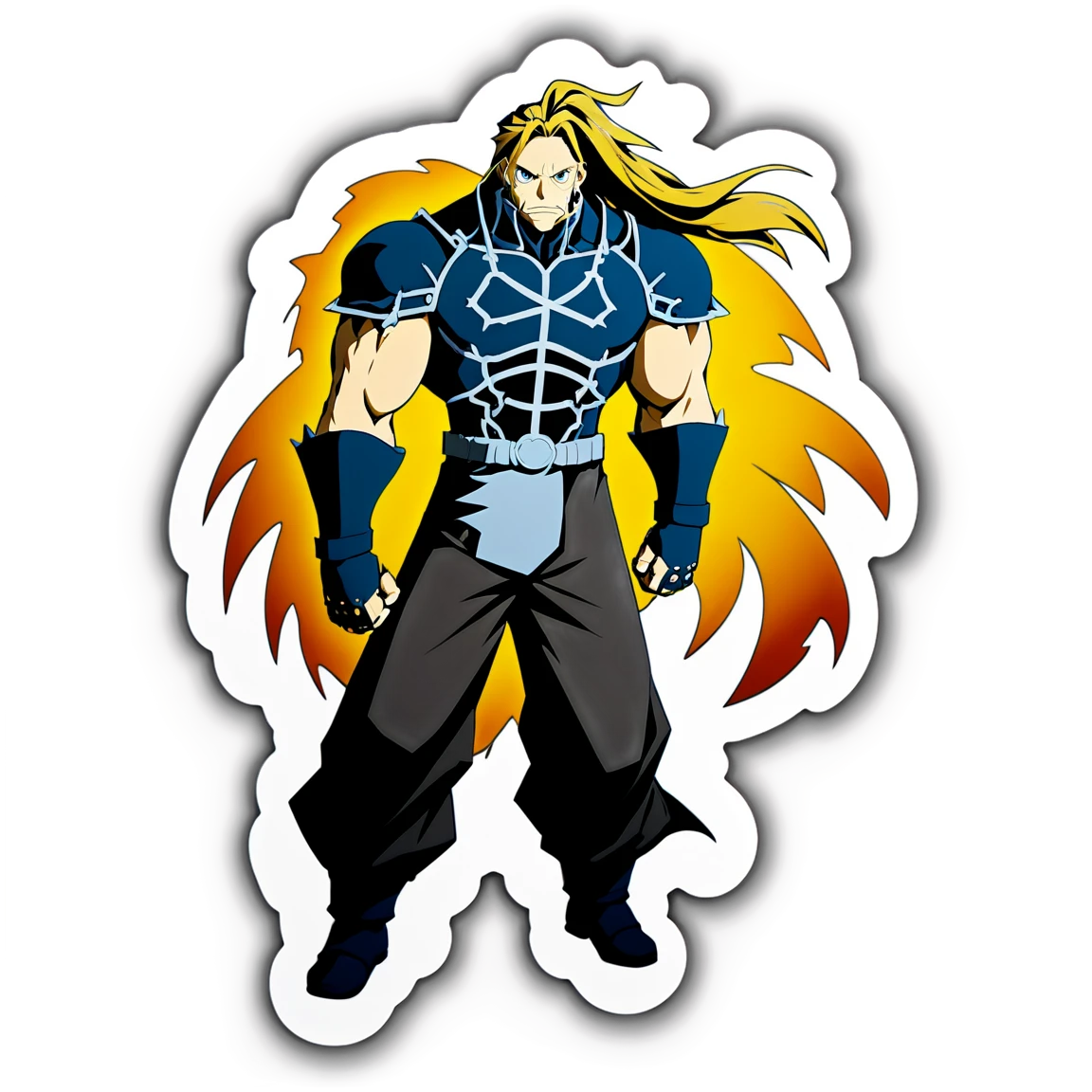 Fullmetal Alchemist sticker, Scar