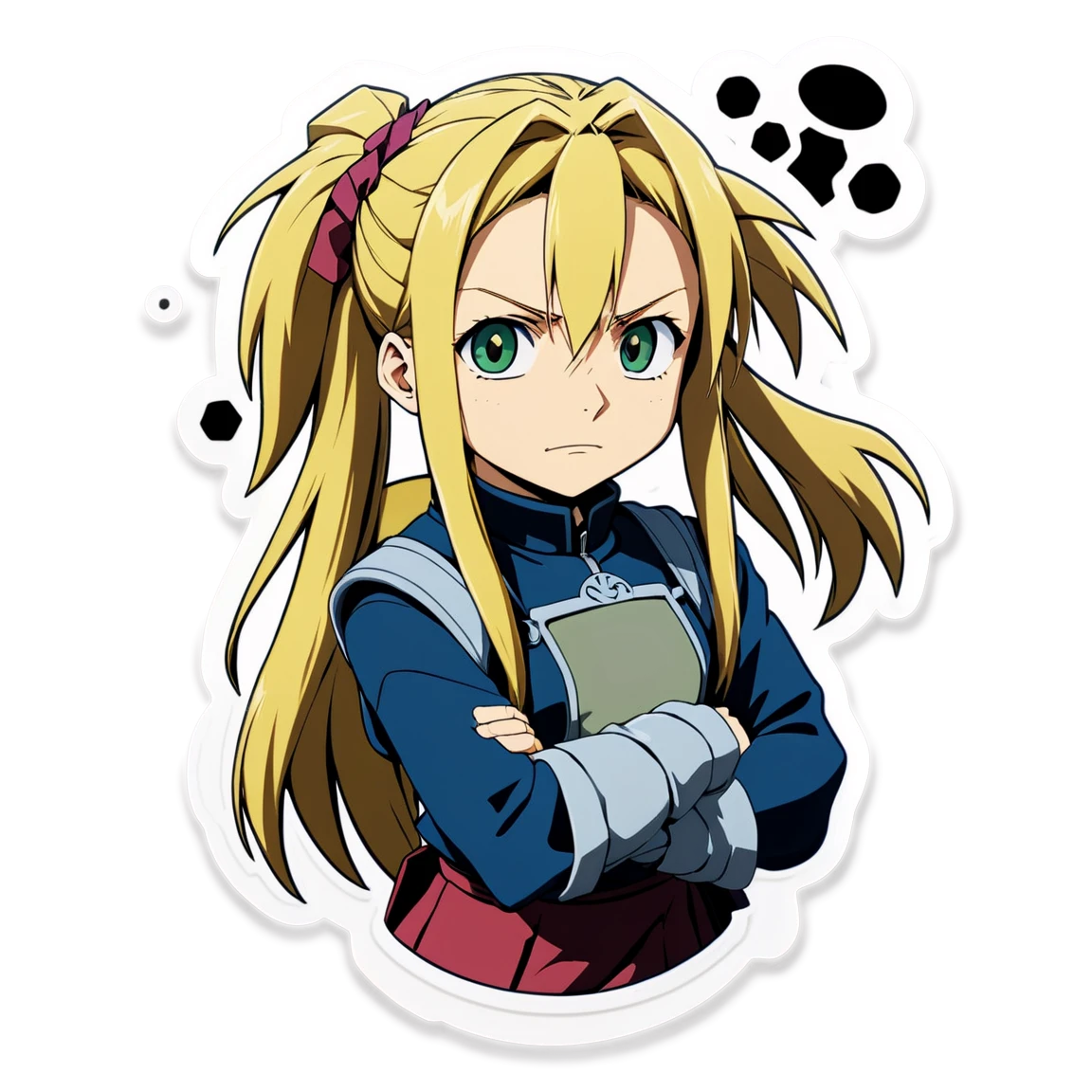 Fullmetal Alchemist sticker, Winry Rockbell