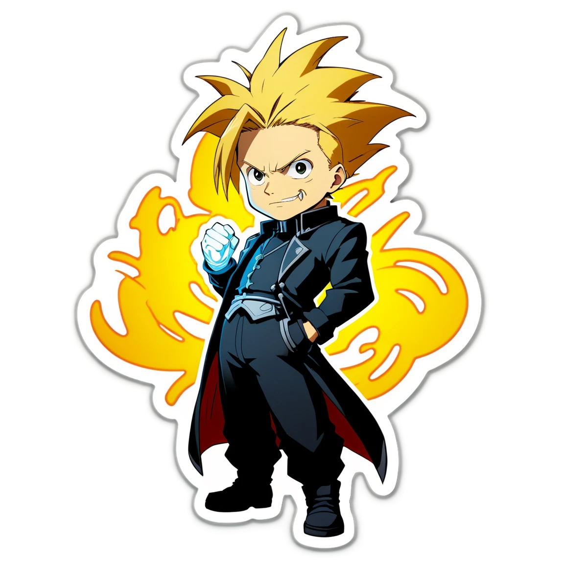 Fullmetal Alchemist sticker, Alex Louis Armstrong