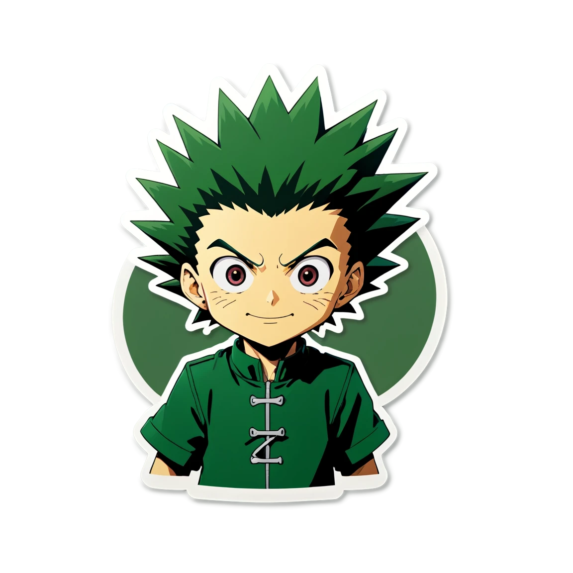 Gon training, Gon sticker