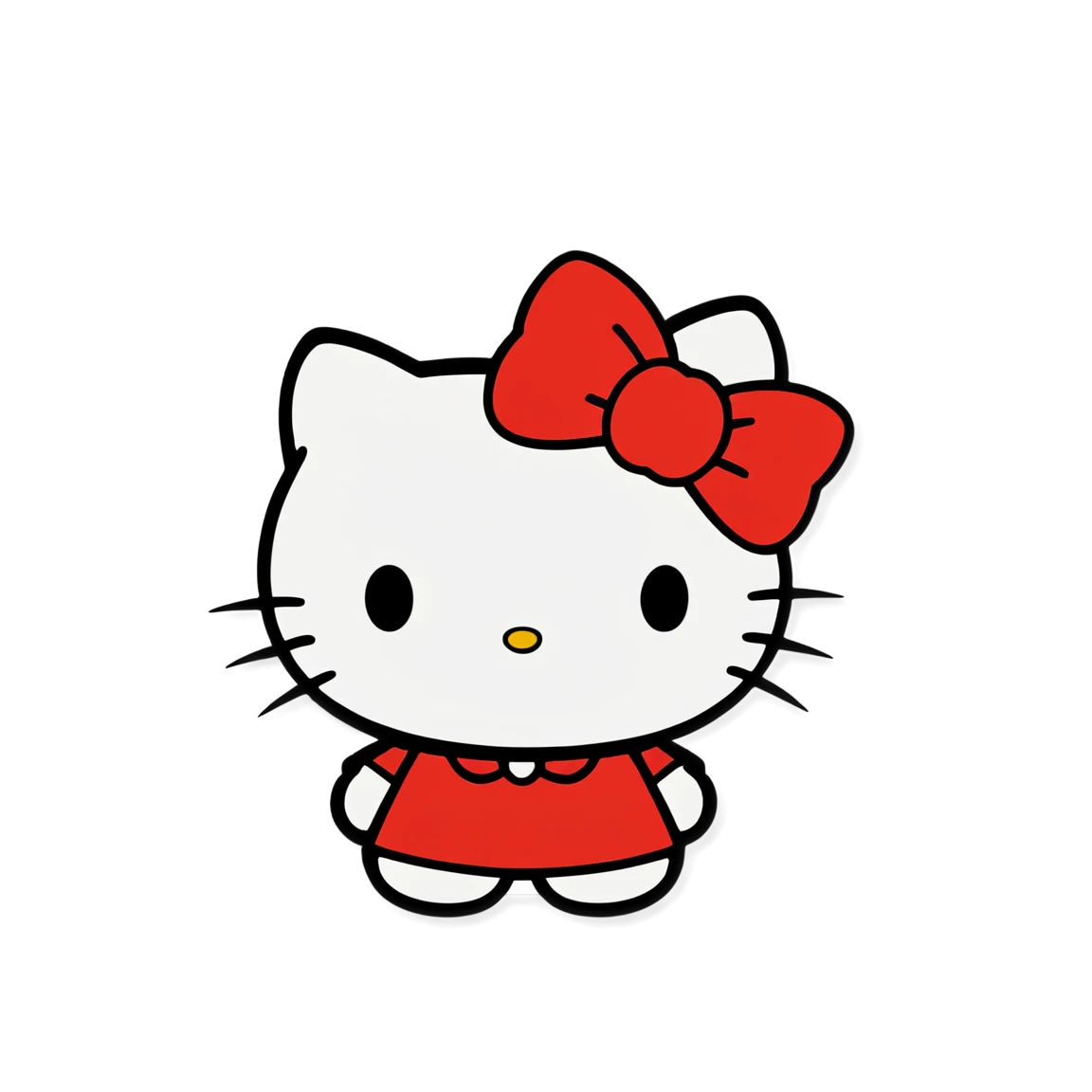 Cute hello-kitty sticker, hello kitty sticker