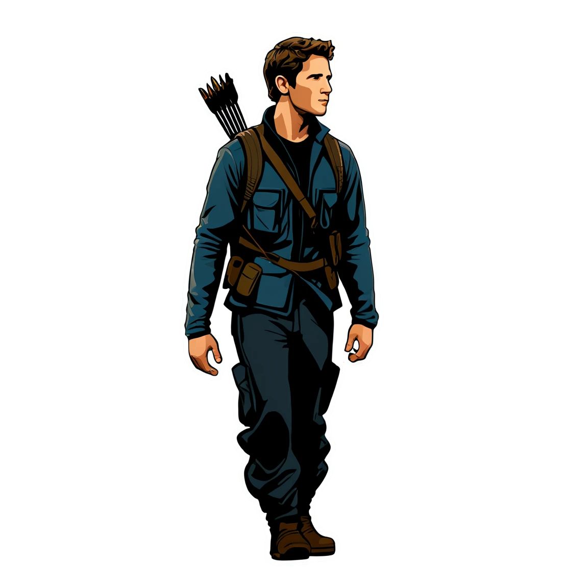 Hunger Games with Gale Hawthorne, Hunger Games sticker