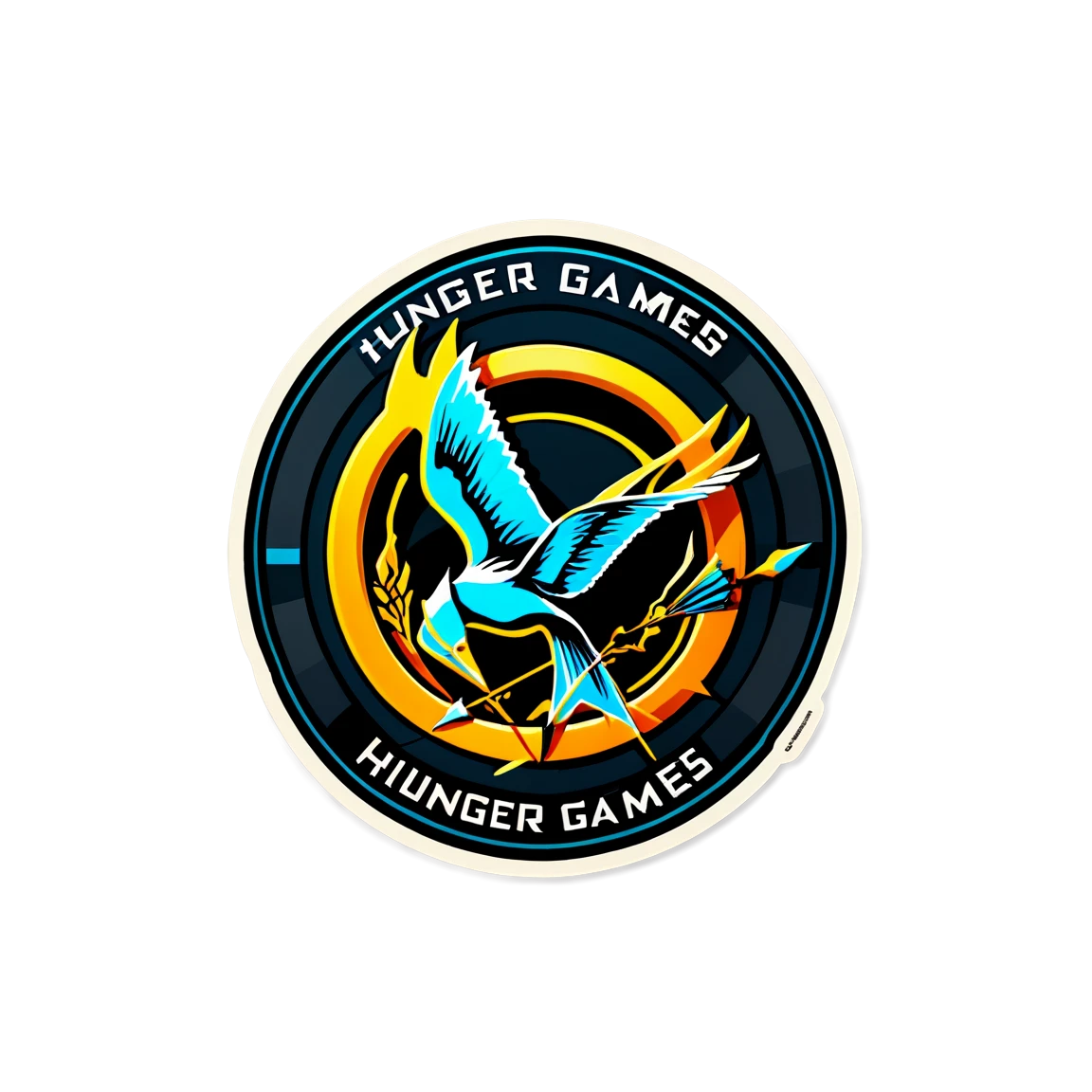 Hunger Games in arena, Hunger Games sticker