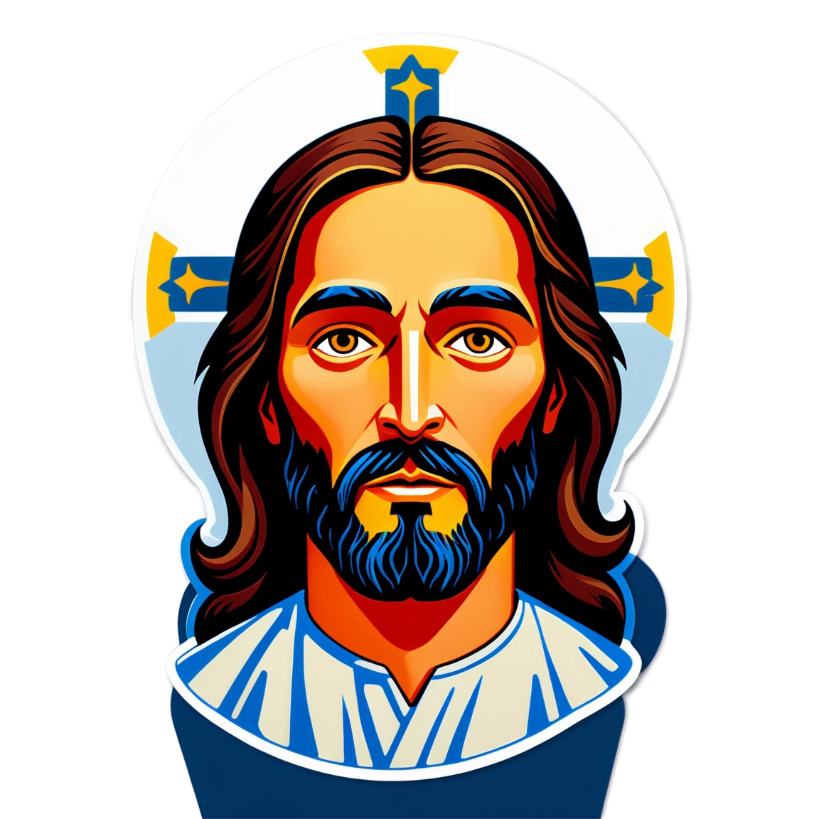 jesus stickers example