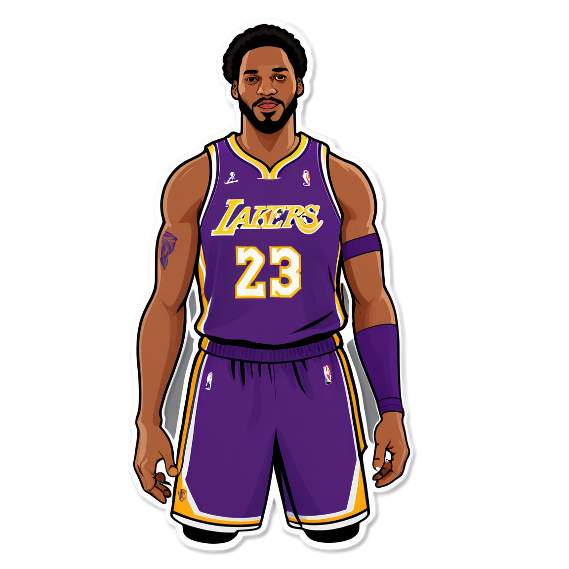 lakers stickers example