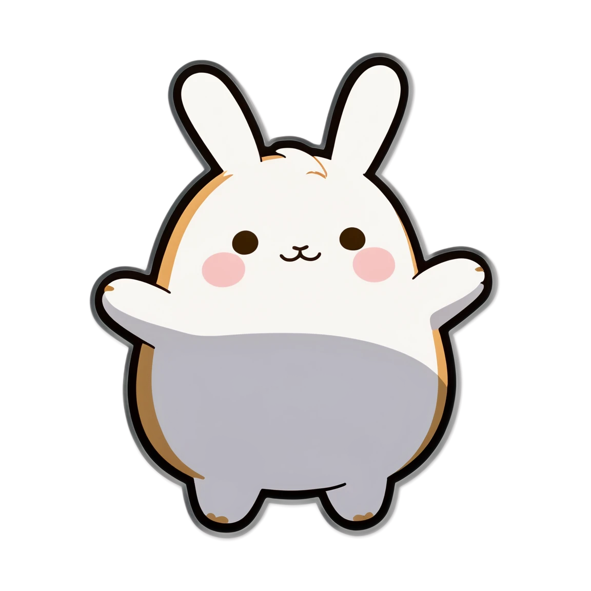 Molang dancing, Molang sticker