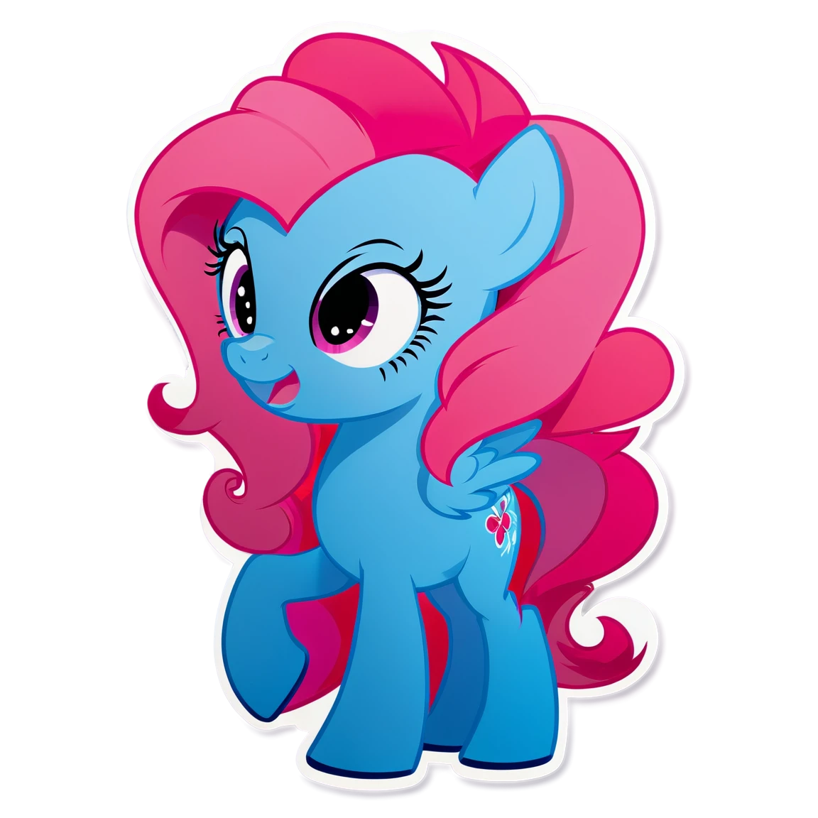 My Little Pony with Pinkie Pie, My Little Pony sticker