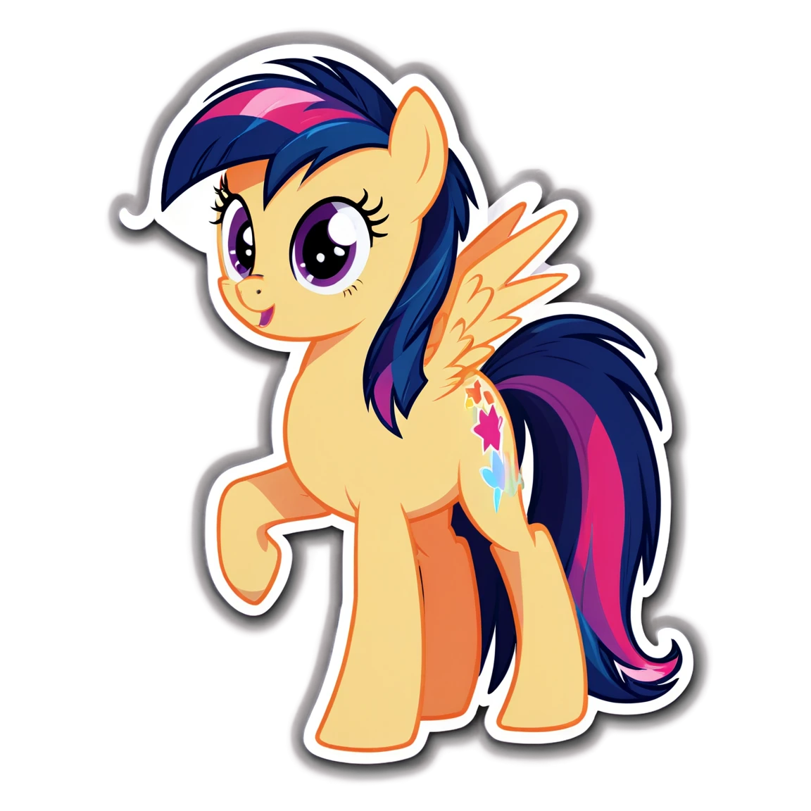 My Little Pony with Twilight Sparkle, My Little Pony sticker