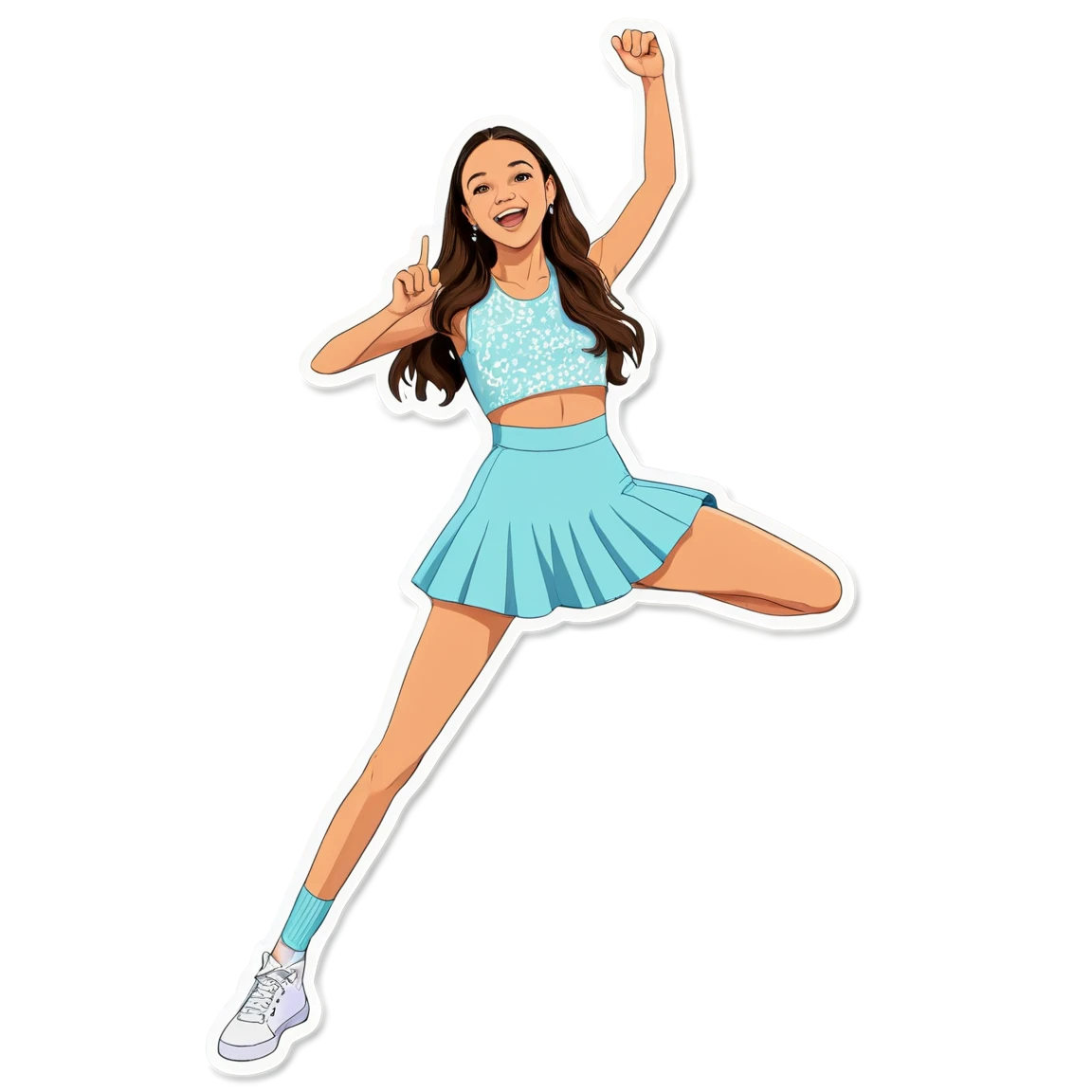 Olivia rodrigo dress, kid singer sticker, Olivia Rodrigo sticker