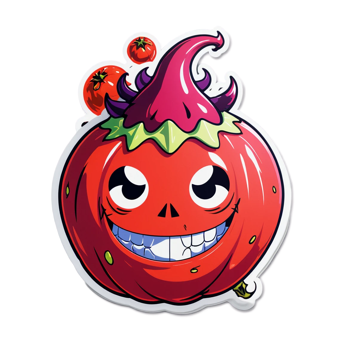 One piece sticker featuring Devil Fruits