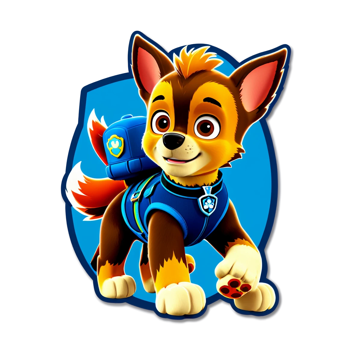 paw patrol stickers example