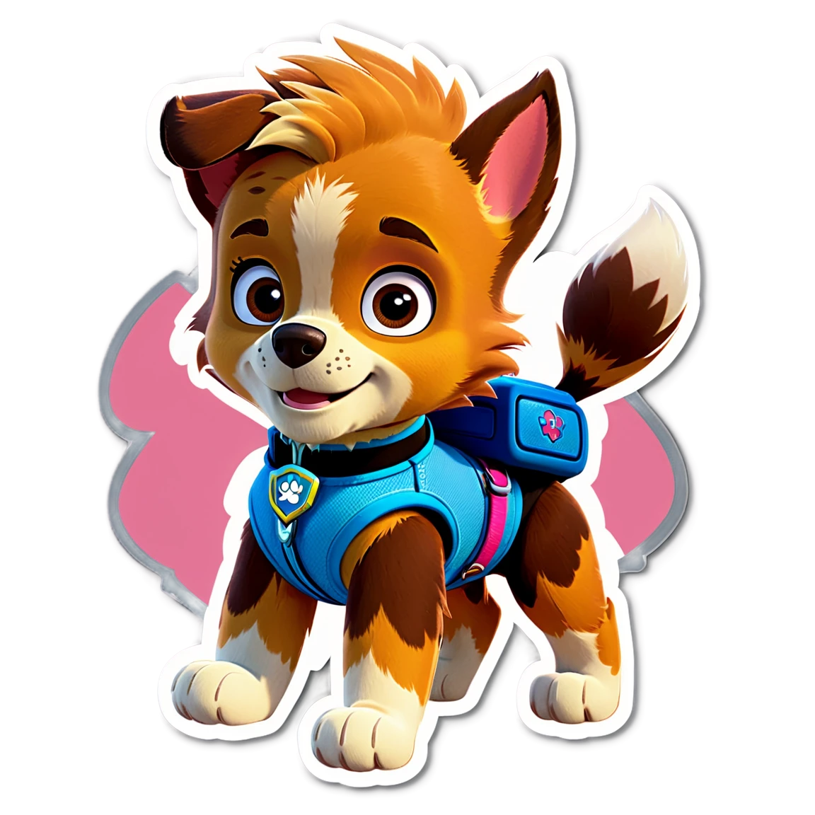 Paw Patrol sticker with Skye