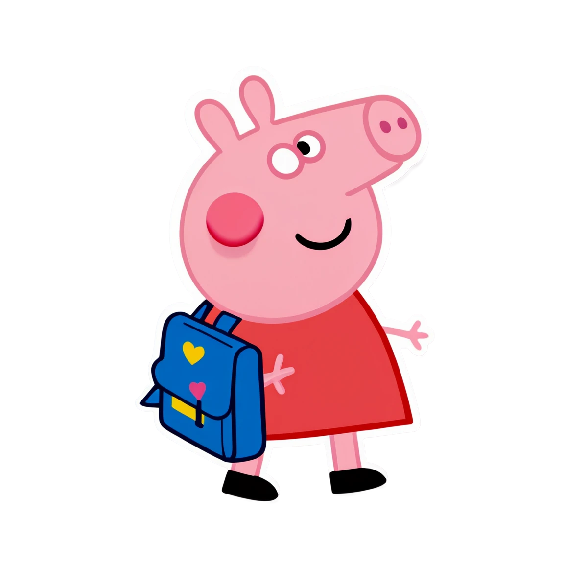 Peppa Pig at school, Peppa Pig sticker