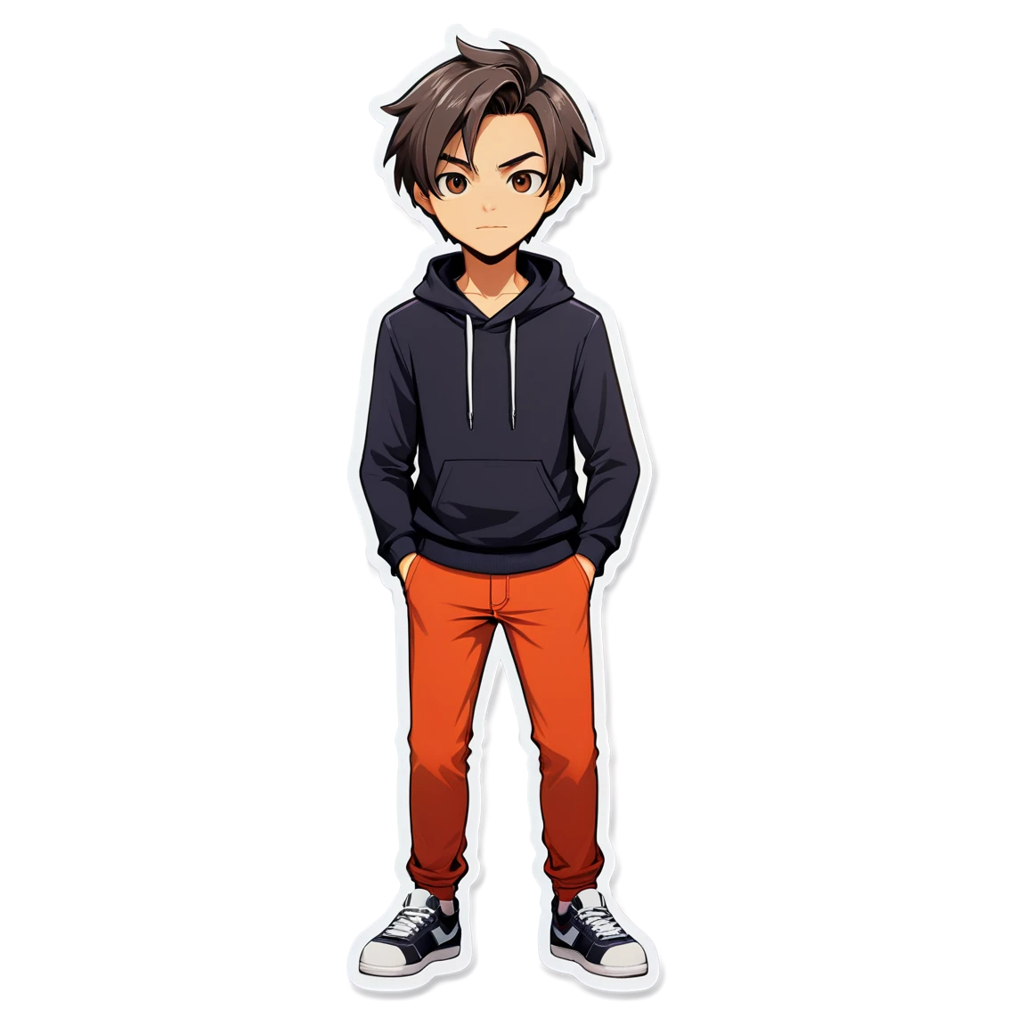 Project Sekai character in casual clothes, Project Sekai sticker