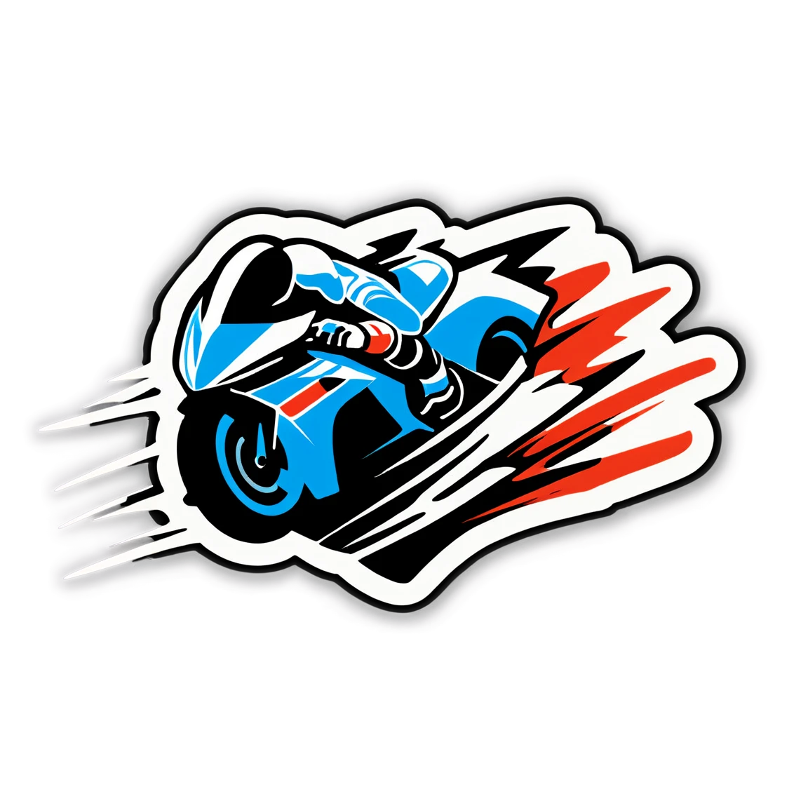 racing stickers example