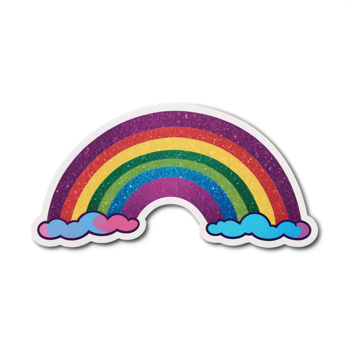 rainbow stickers example