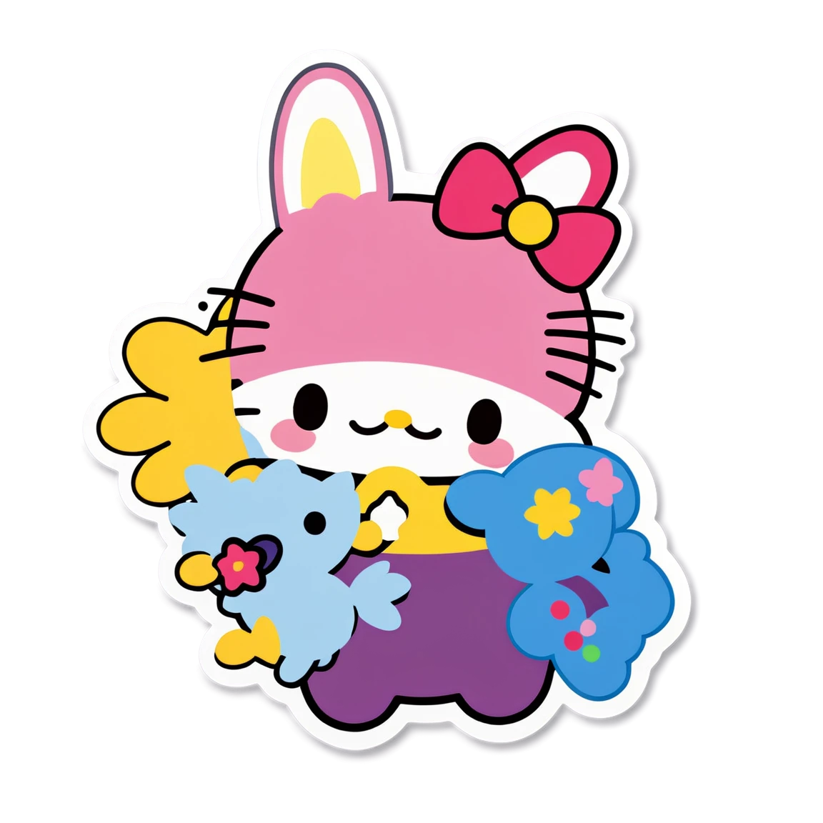 Sanrio with friends