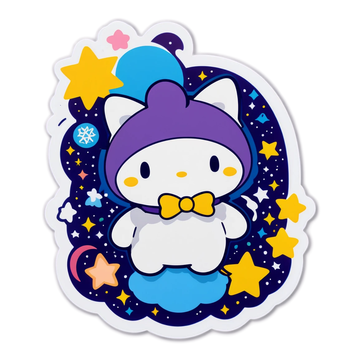 Sanrio with magical elements