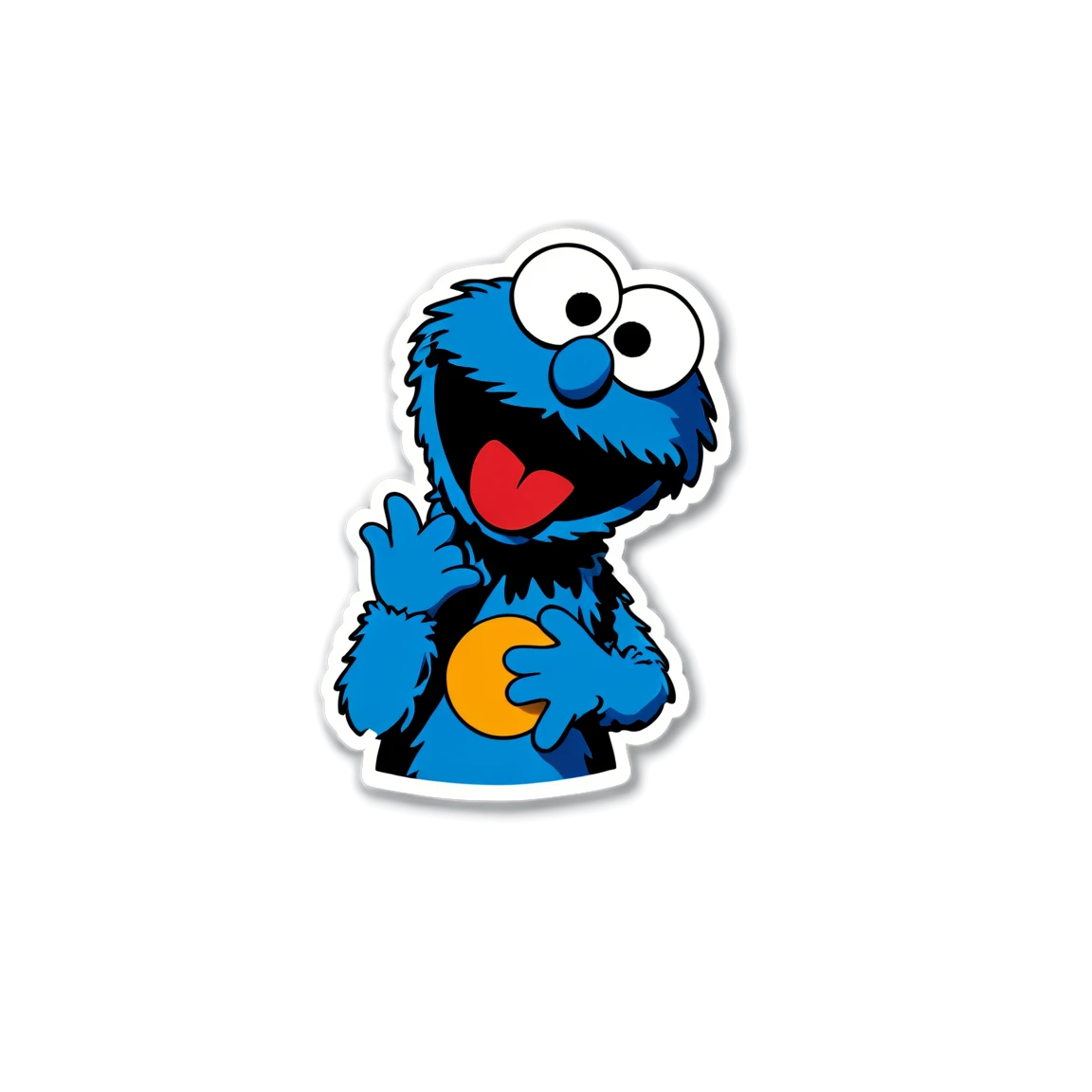 Sesame Street with Grover, Sesame Street sticker