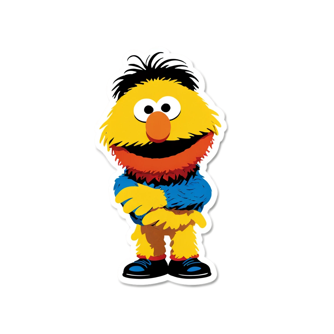 Sesame Street with Ernie, Sesame Street sticker