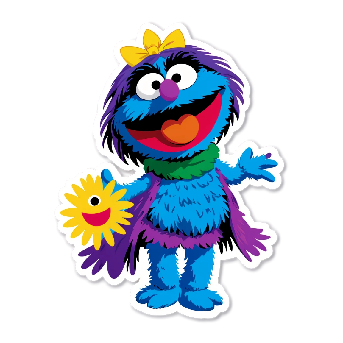 Sesame Street with Abby Cadabby, Sesame Street sticker