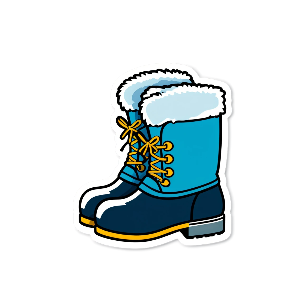 Shoe sticker, winter boot, shoe sticker