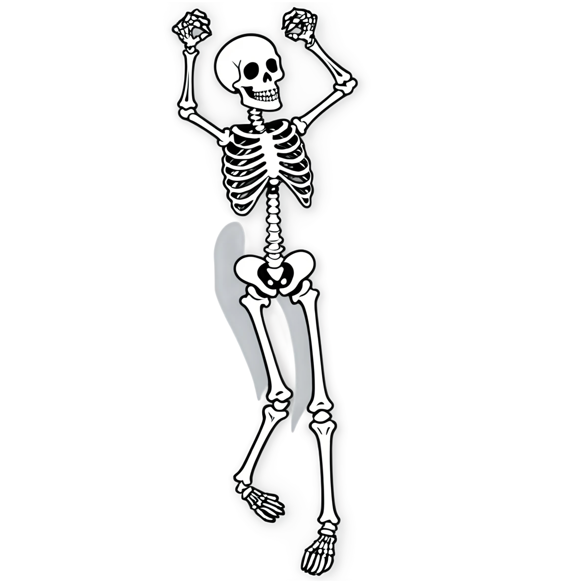 skeleton stickers example