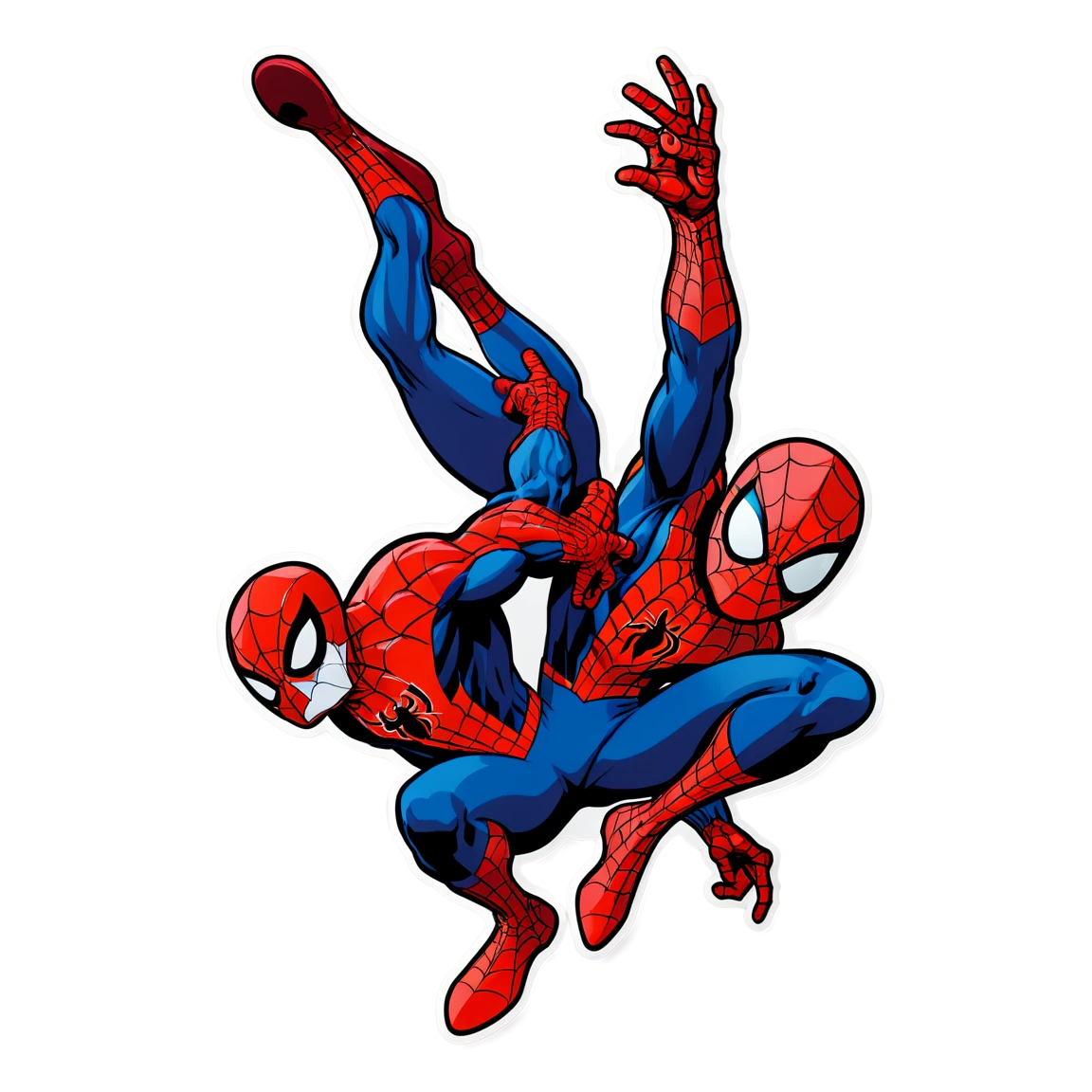 Spiderman hero, spider-man sticker, Spiderman sticker