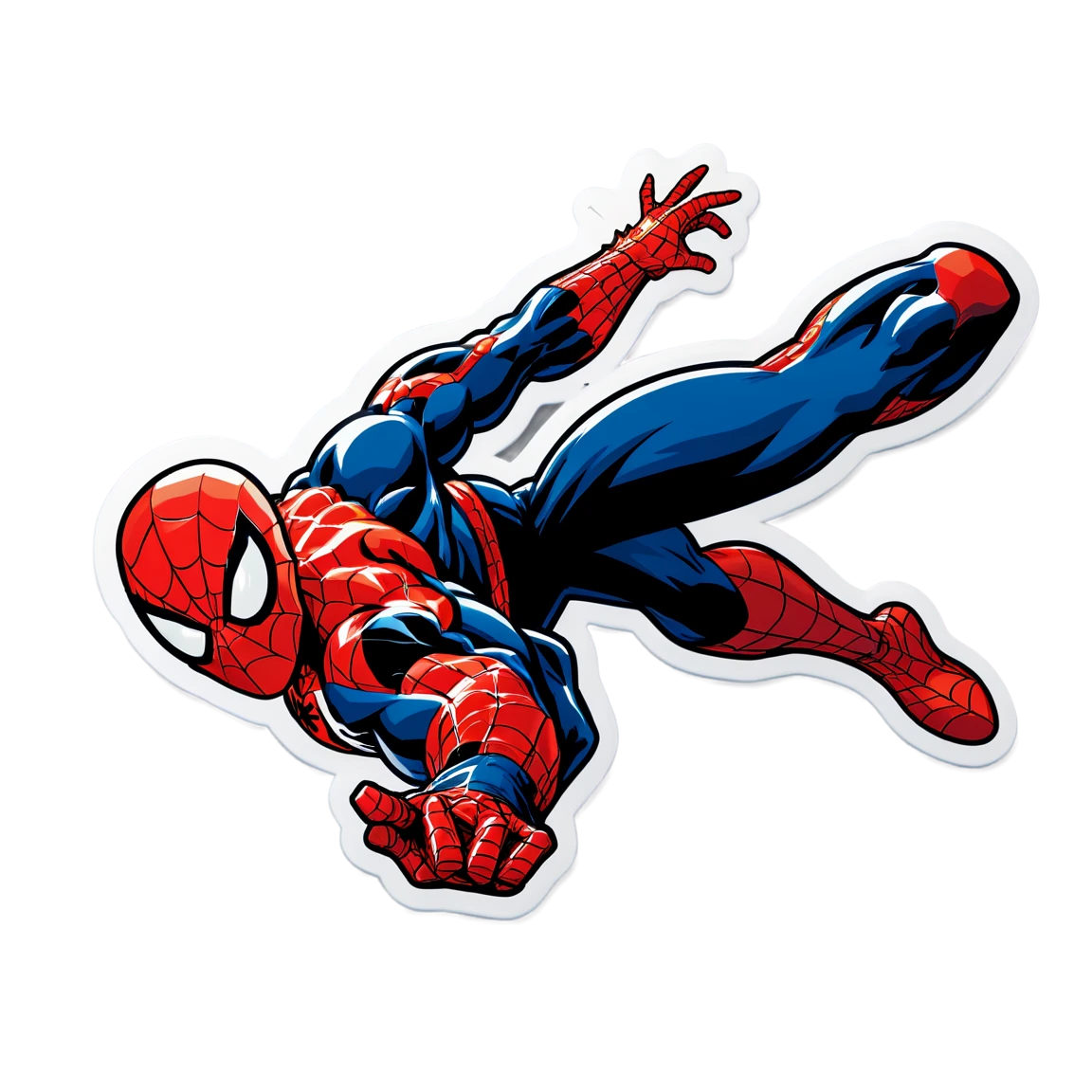 Spiderman hero, spider-man sticker, Spiderman sticker