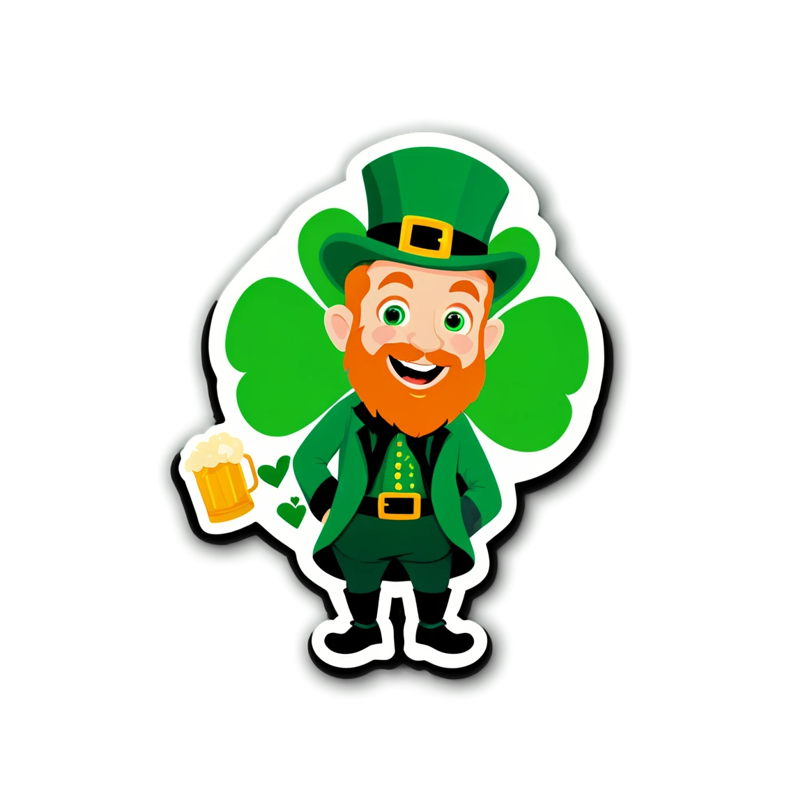 St patricks-day stickers example