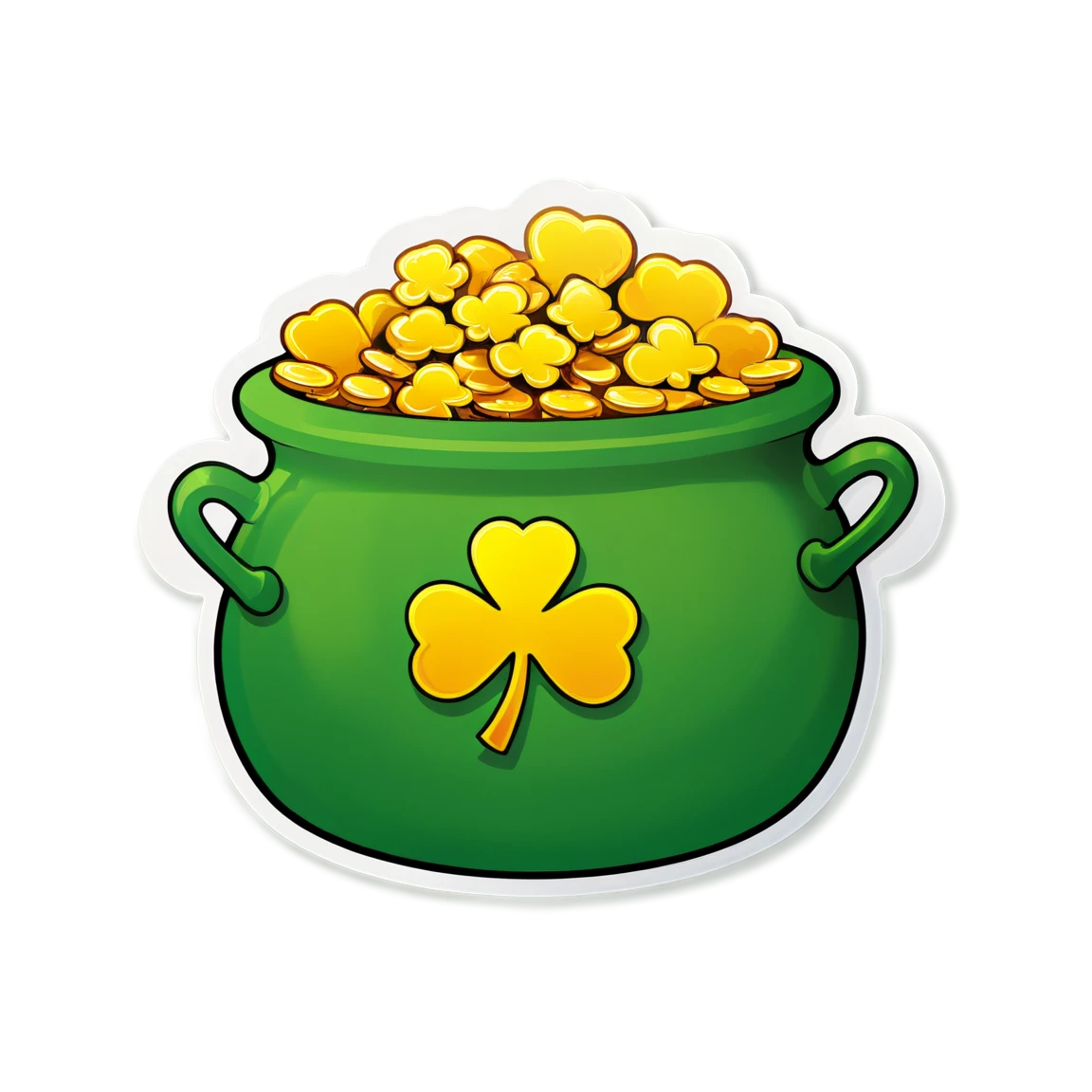 St patricks-day stickers example