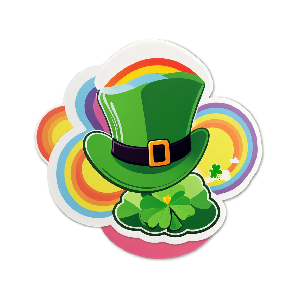 St patricks-day stickers example