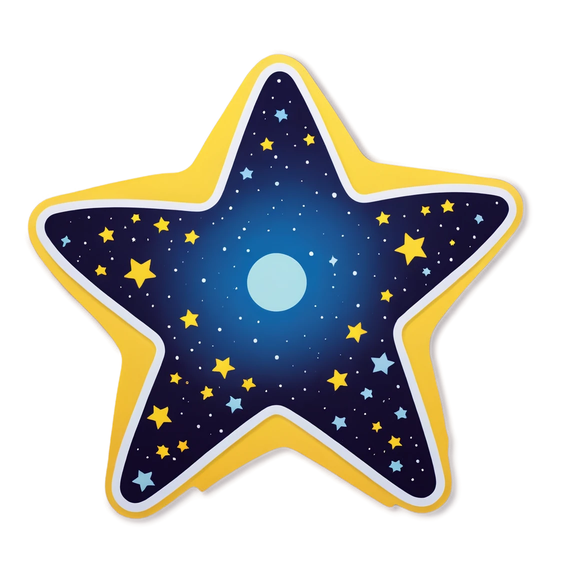 Star in the night sky