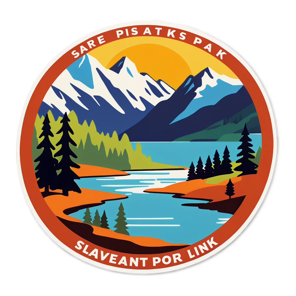 state park stickers example