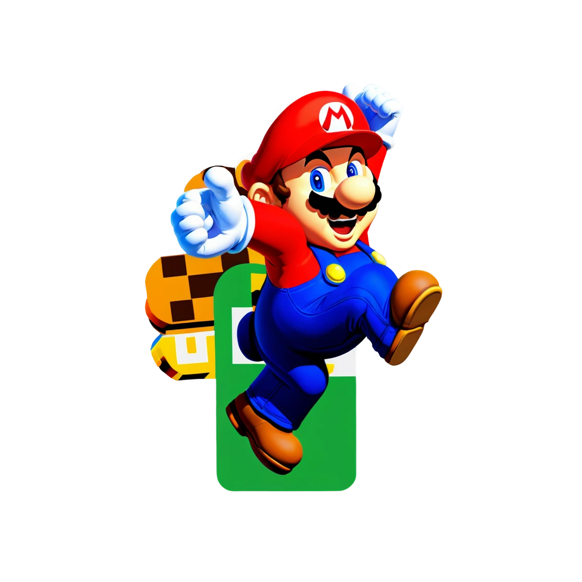 super mario stickers example