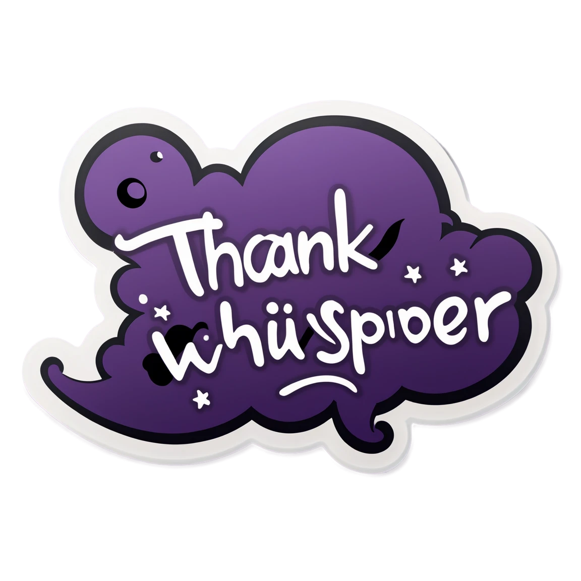 Thank you in a whisper